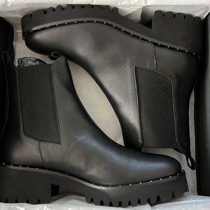 Freda Salvador black (water resistant) Chelsea ankle boots